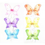 WB21004-10" Sheer Daisy Butterfly Wing